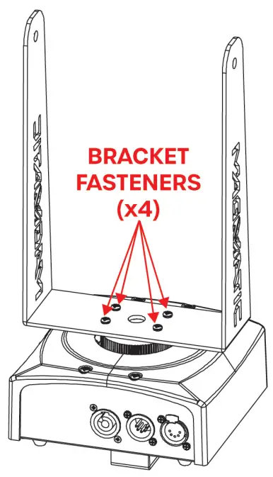 MAGMATIC PM DMX1 Elation Professional Pan Motor - snow nozzle