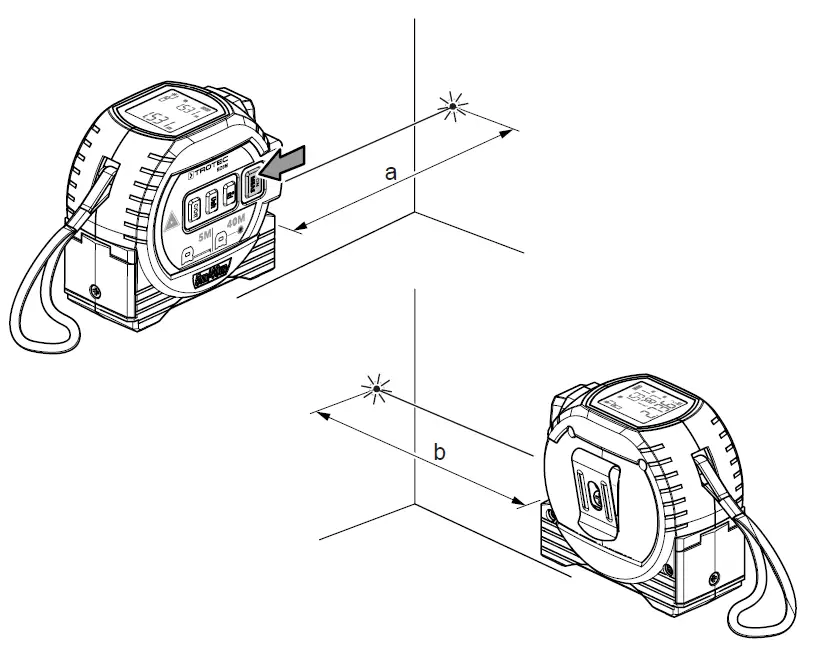 TROTEC BD8M Laser Distance Measuring Device 10