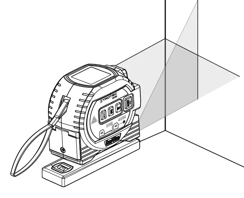 TROTEC BD8M Laser Distance Measuring Device 14