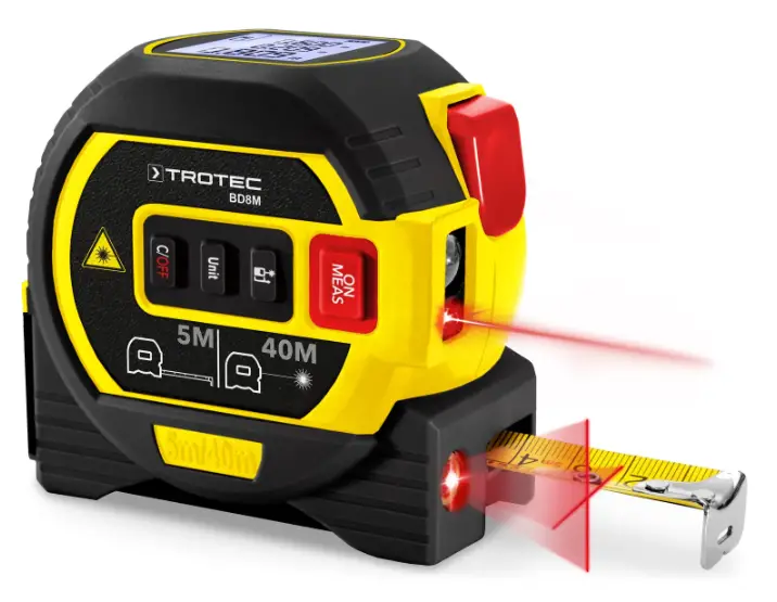 TROTEC BD8M Laser Distance Measuring Device
