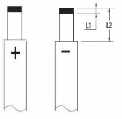 EG4 MPPT100-48HV MPPT Solar Charge Controller - Stripping Length