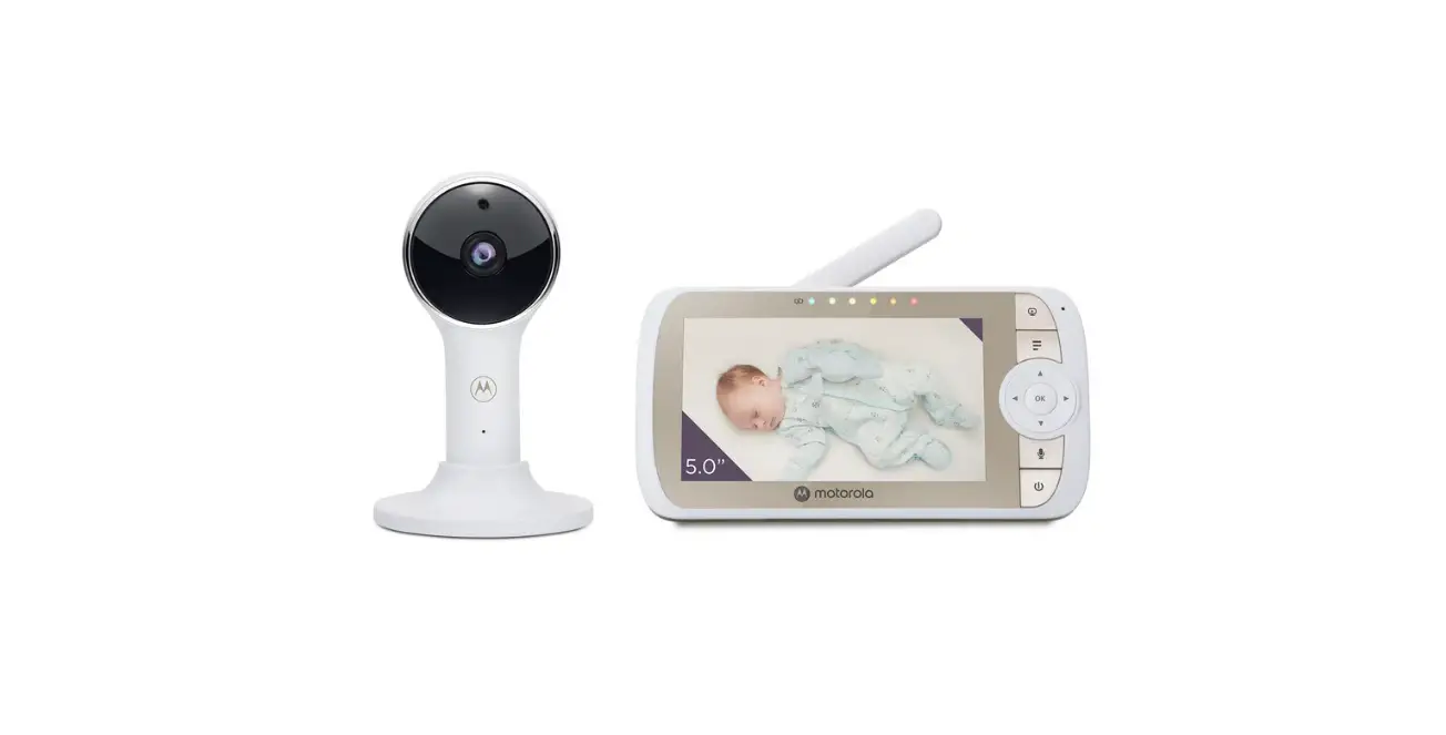 Motorola Vm65x Connect 5.0 Inch Video Baby Monitor With Crib Mount User Guide
