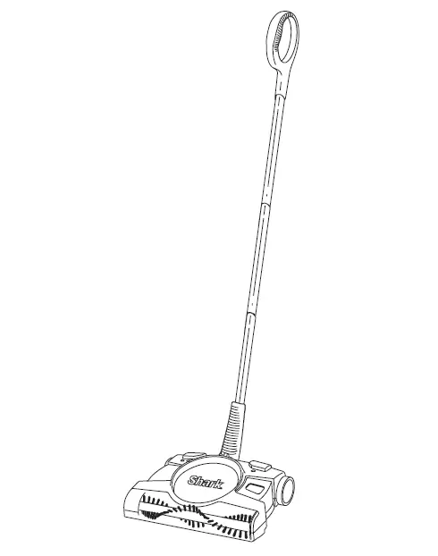 Shark V2940C Cordless Floor And Carpet Sweeper Vacuum