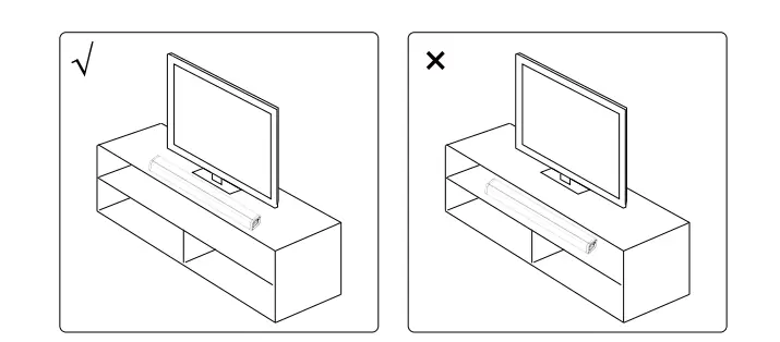 ZEBRONICS ZEB-JUKE BAR 2500 Soundbar - position