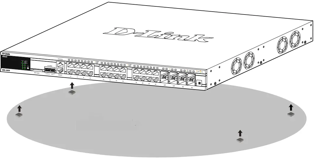 D-Link DGS-3620-52P 52 Port xStack L3 Managed -FIG 1