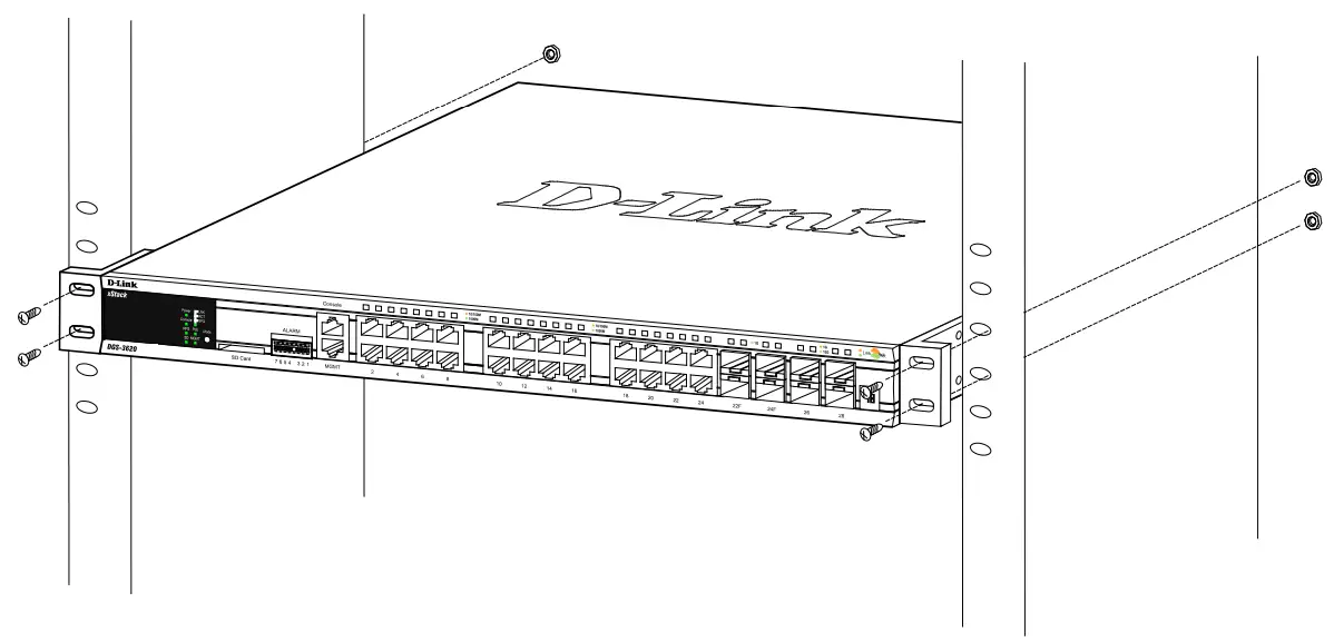 D-Link DGS-3620-52P 52 Port xStack L3 Managed -FIG 3