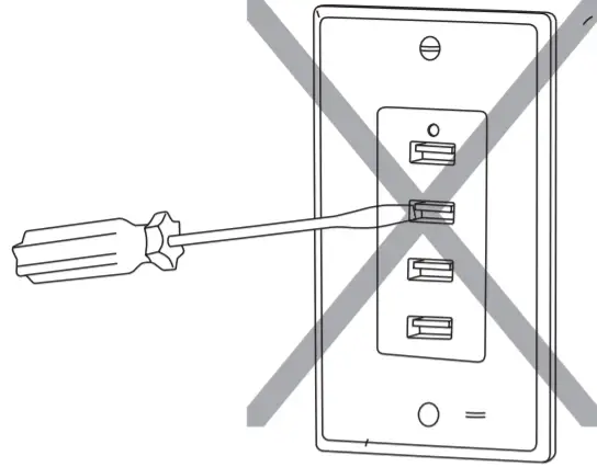 MAGNADYNE WC-USB-B 12V Wall Mount USB Charging -fig 2