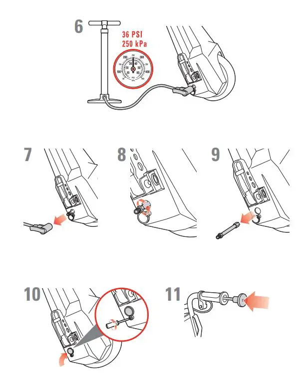 Razor POWERRIDER 360 User Manual - How to Assemble Front Wheel