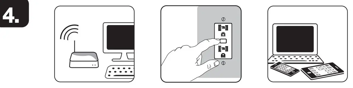JASCO ZW1002 In-Wall Tamper-Resistant Smart Outlet User Guide - Adding your device to a Z-Wave network