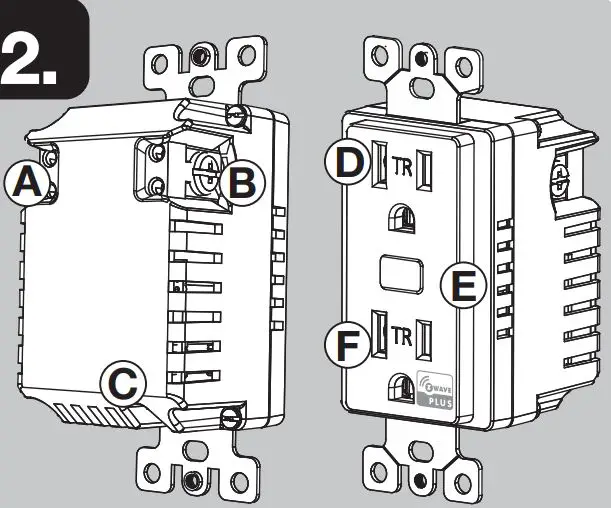 JASCO ZW1002 In-Wall Tamper-Resistant Smart Outlet User Guide - Product Overview