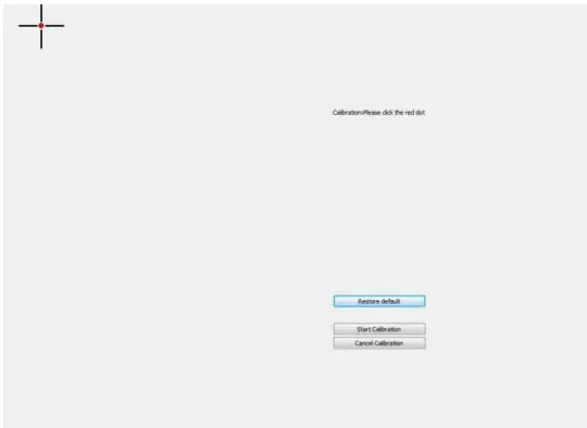 HUION KAMVAS 13 GS1331 User Manual - Calibration