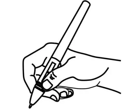 HUION KAMVAS 13 GS1331 User Manual - Hold the pen