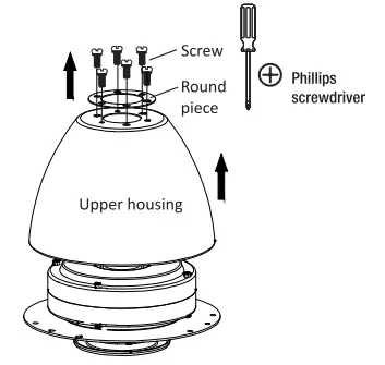 Remove the Upper housing