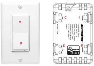 Minoston MS10ZS Smart On Off Switch fig1