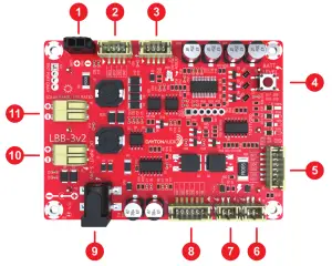 DAYTON AUDIO LBB-3v2 3 x 18650 Lithium Battery