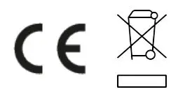 Ce and disposal icon