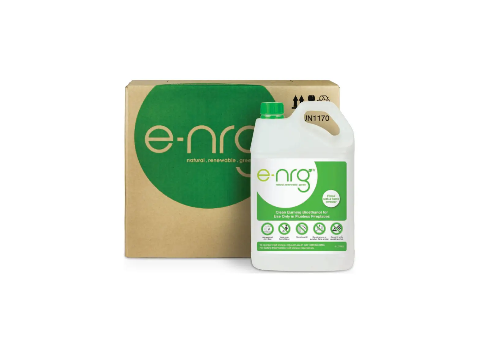 E-nrg Bioethanol Fuel Instruction Manual