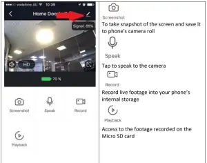 Kmart Bell 15S FULL HD Doorbell Camera-Settings