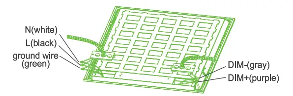 RECESSED WIRING DIAGRAM