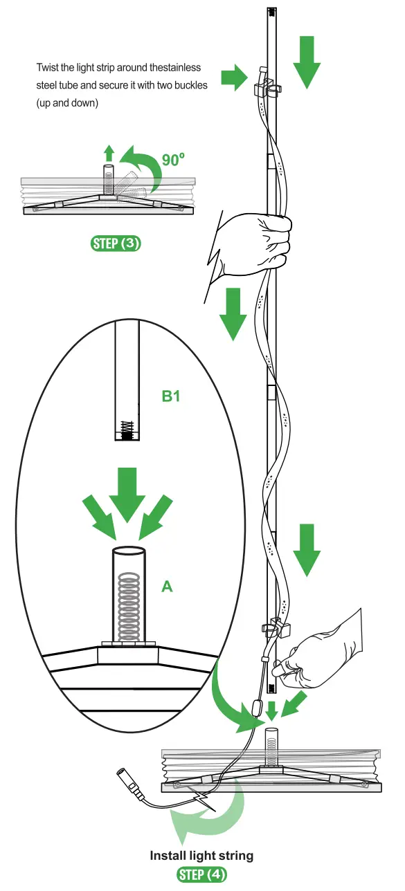 Shenzhen Shenglong Titanium Lndustry SYL HY Small Waist Floor Lamp - PAT 3