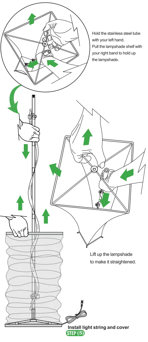 Shenzhen Shenglong Titanium Lndustry SYL HY Small Waist Floor Lamp - PAT 4