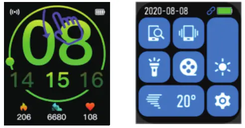 RIVERSONG SW30 Motive 3 Stylish Smartwatch- Operation 1