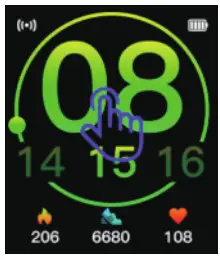 RIVERSONG SW30 Motive 3 Stylish Smartwatch- Operation 5