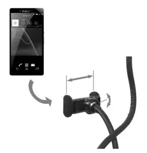 gembird LED-RING4-PH-01 Selfie Ring Light with Phone Holder - PHONE HOLDER