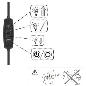 gembird LED-RING4-PH-01 Selfie Ring Light with Phone Holder - PHONE HOLDER2