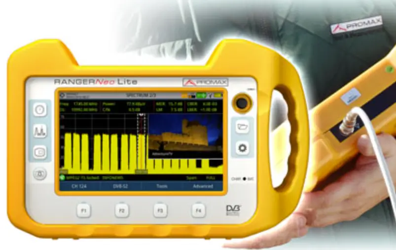 Promax Ranger Neo Lite Satellite And Wi-fi Analyzer User Guide