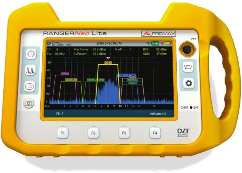 PROMAX RANGER Neo Lite Satellite and Wifi Analyzer