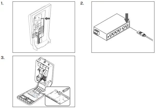 CTEK 910 17092 Connect 2 Daisy Chain Ethernet Switch Kit With Chargestorm - e Ethernet cable