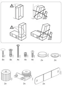 IKEA 003 309 44 PLATSA Frame - figure 2