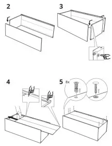 IKEA 003 309 44 PLATSA Frame - figure 4