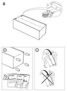 IKEA 003 309 44 PLATSA Frame - figure 5