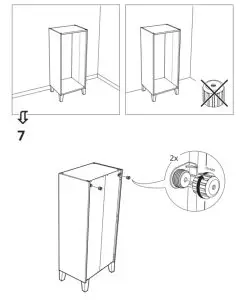 IKEA 003 309 44 PLATSA Frame - figure 6