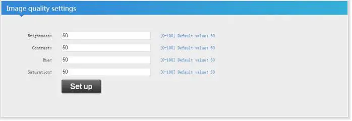 zydz H.264-H.265 HD Encoder - Image quality setting
