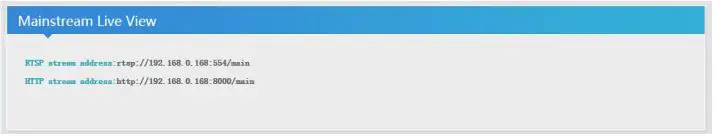 zydz H.264-H.265 HD Encoder - Mainstream Live View