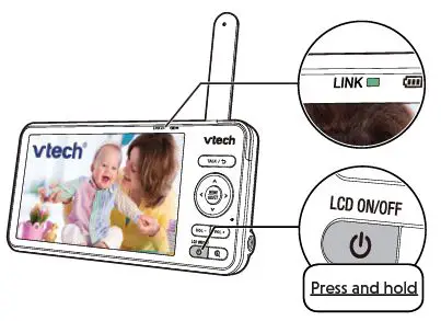 vtech RM5766HD 5-Inch Smart Wi-Fi 1080p Pan and Tilt Monitor-9