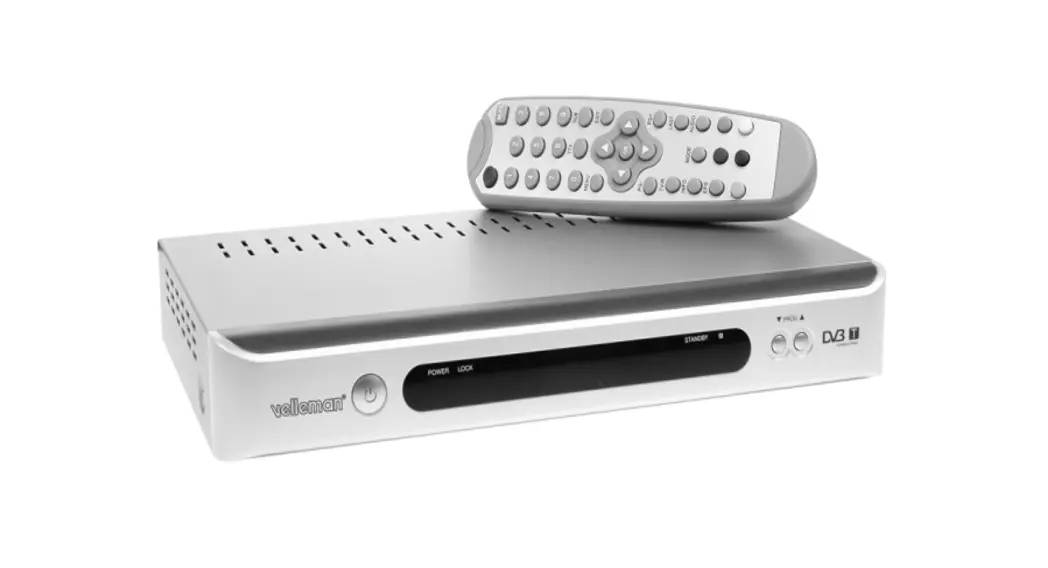 Velleman Dvbtr Dvd-t Receiver User Manual Velleman Dvbtr Dvd-t Receiver User Manual