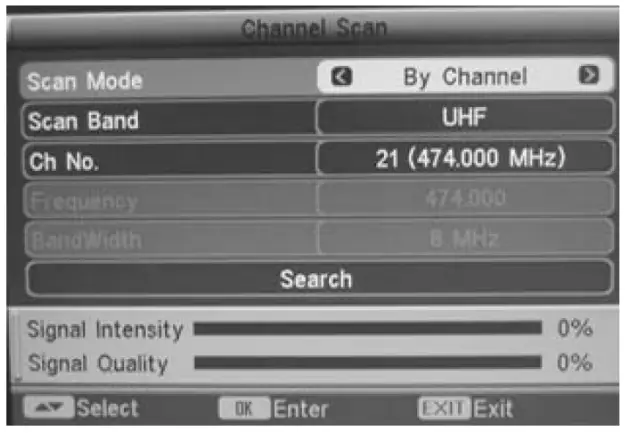 velleman DVBTR DVD T Receiver - app 3