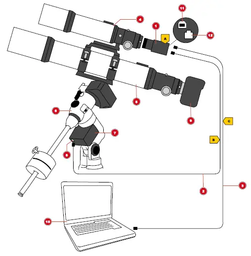 BRESSER 4959040 HD Moon & Planetary Digital Camera FIG 1