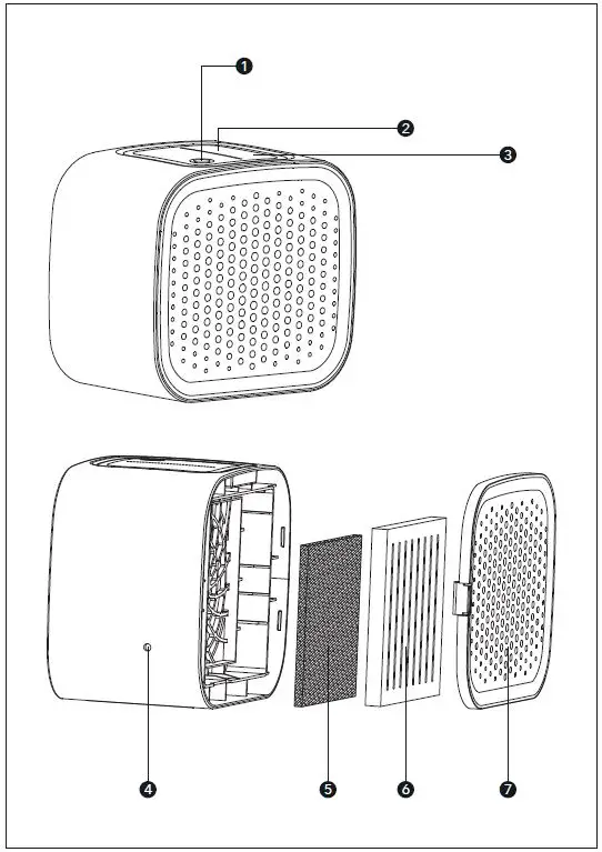 PROZIS Breaze Mini Air Filter Fig1