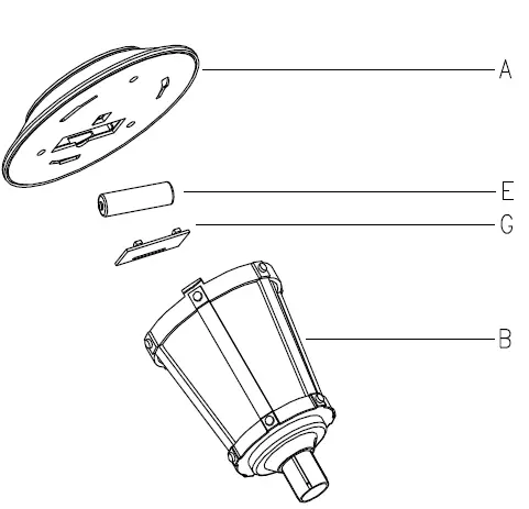 HAMPTON BAY 50200 Solar Path Light FIG 4