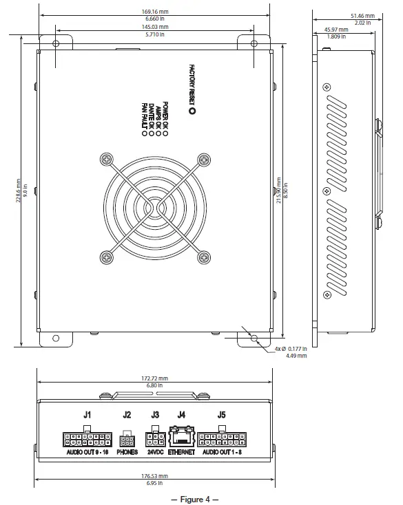 QSC-Axon-DTH1620-Themed-Attraction-Amplifier-FIG 15