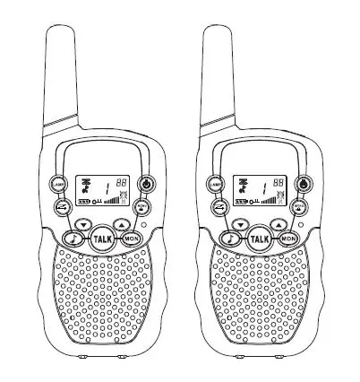 Shenzhen-Changtaiwei-Electronic-T-388 WalkieTalkie-1