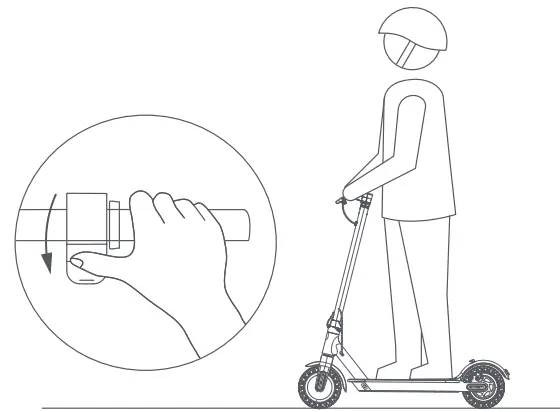 MACWHeeL ESS2 Electric Scooter - coasting