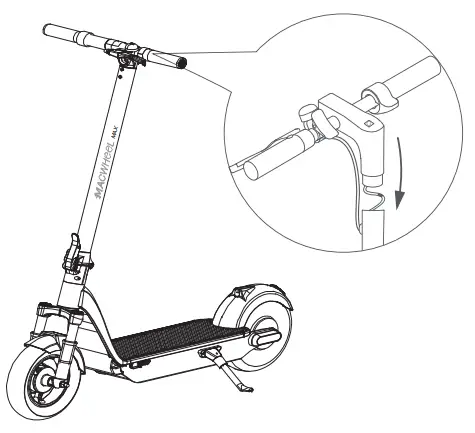 MACWHeeL ESS2 Electric Scooter - hendle ber