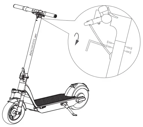 MACWHeeL ESS2 Electric Scooter - hexagon