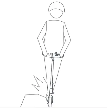 MACWHeeL ESS2 Electric Scooter - obstacles